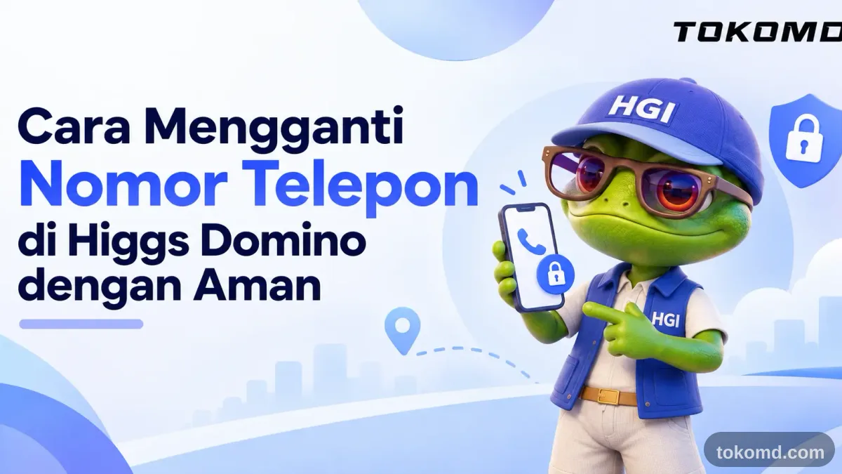 Cara Mengganti Nomor Telepon di Higgs Domino dengan Aman