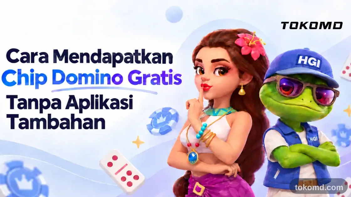 Cara Mendapatkan Chip Domino Gratis
