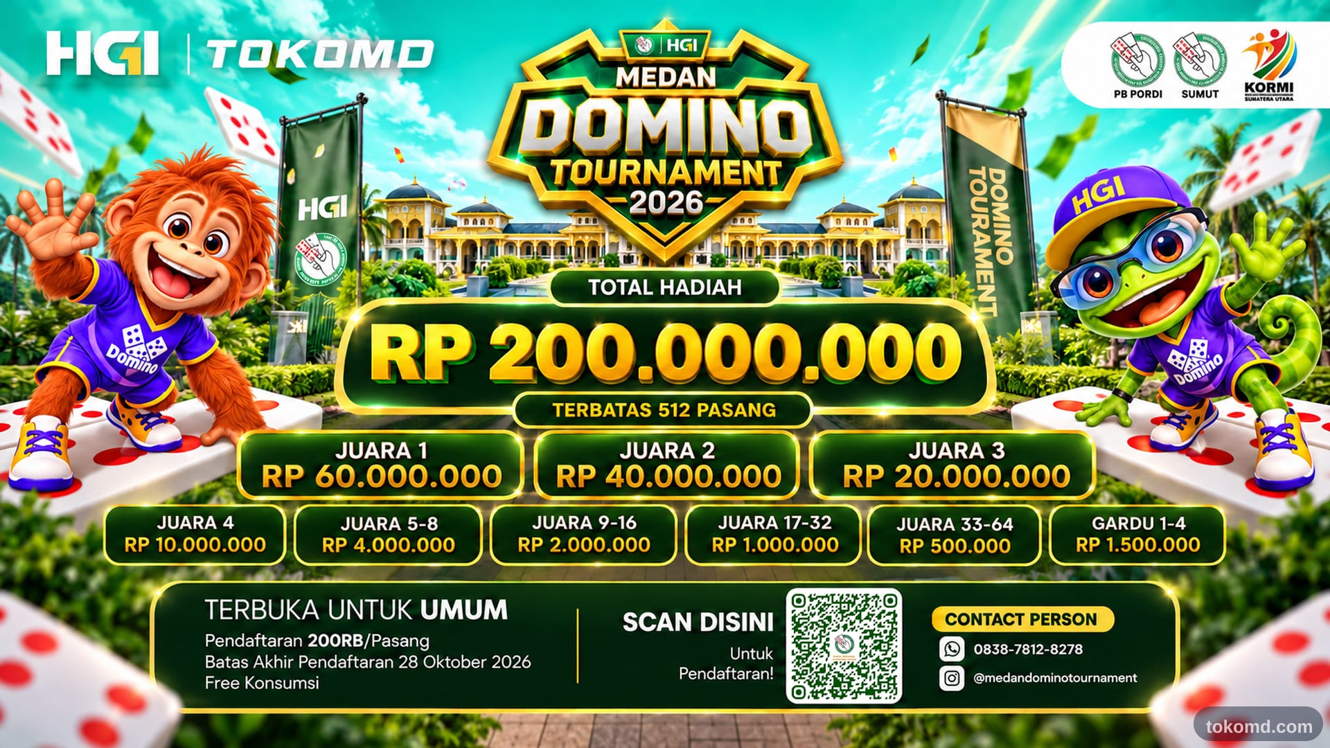 Turnamen Domino Medan Slide 2